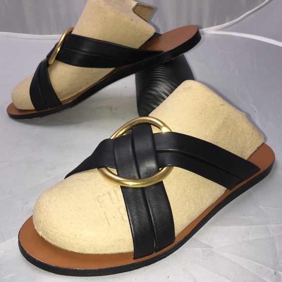 Chloe Shoes - Chloe RONY CRISSCROSS Flat Sandal Size 38 US 8